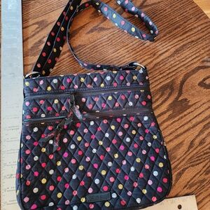 Vera Bradley Multicolor Polka Dot Crossbody Bag